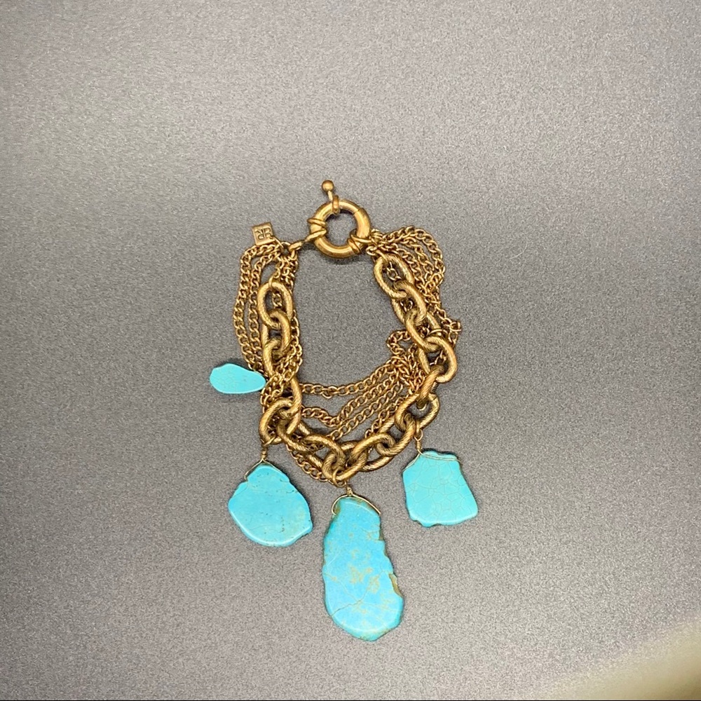 Banana Republic unique turquoise bracelet.
